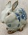 Vintage ‘Ken Edwards Style’ Mexican Tonala Large Pottery Decorated Bunny, Rabbit For Sale In San Antonio - Image 6 of 12