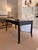 McGuire Espresso Wood Desk With Cane Detailing For Sale In West Palm - Image 6 of 14