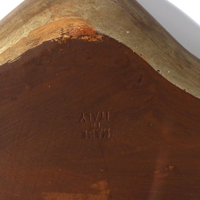 Gold Vintage French Art Nouveau Gilt Wood Mirror Unsigned 20thC For Sale - Image 8 of 8