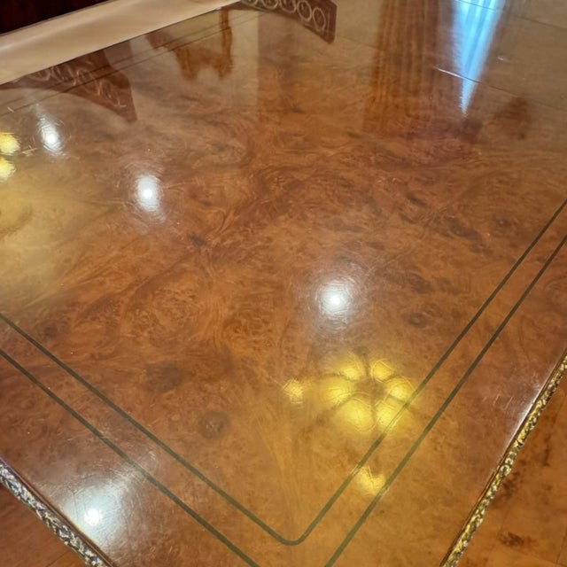 1990s 1990s Armando Rho Lake Como Italy Import Rare 7p Dining Table Set 6 Side Chairs For Sale - Image 5 of 12