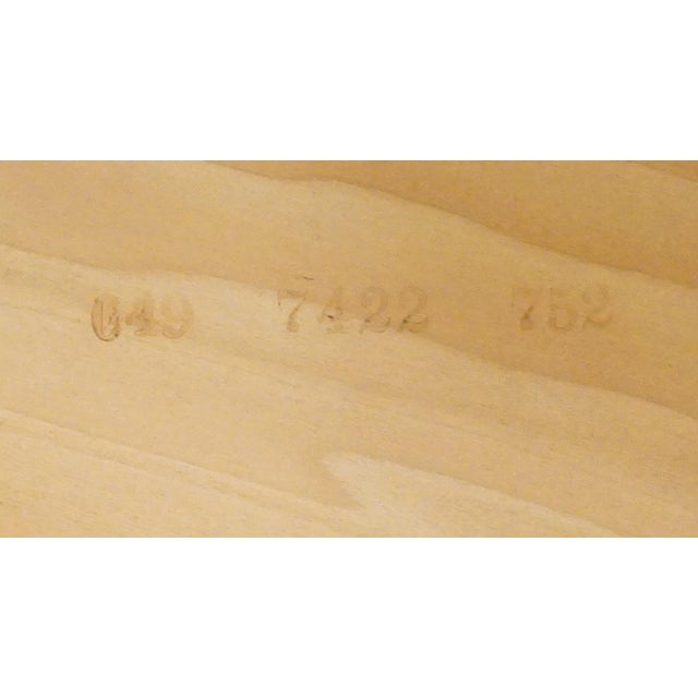 Thomasville Furniture Cellini Collection Italian Provincial 68" Oval Dining Table 7421-752 For Sale - Image 9 of 10