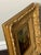 Mid 20th Century Vintage J. Van Hoot 19th C. European Village Scene Oil Painting in Carved Gilt Frame For Sale - Image 5 of 11
