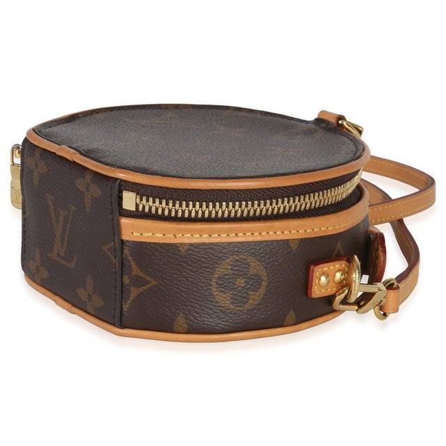 Textile Monogram Canvas Mini Boite Chapeau For Sale - Image 7 of 8
