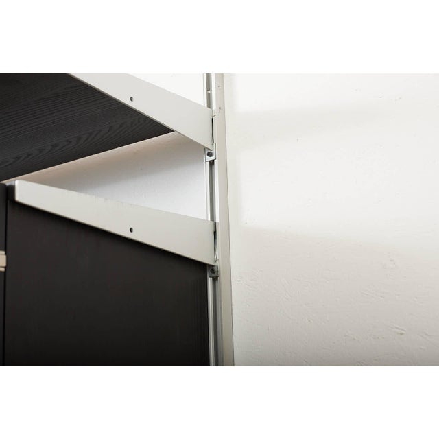 Wood CSS Shelving System with Double-Door Cabinets and Drawers from George Nelson For Sale - Image 7 of 10