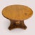 Vintage Round Solid Maple Pedestal End Table With Decorative Rosettes For Sale - Image 15 of 15