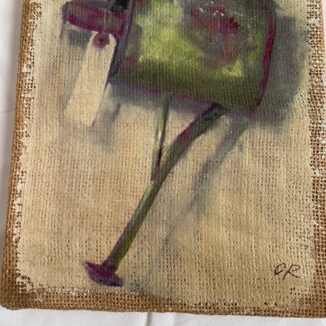 Farmhouse 1990s Still Life Painting of a Garden Watering Can by Carol Rowan For Sale - Image 3 of 13