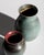 Art Deco Bauhaus Studio Stoneware Vases in Turquoise Reduction Glaze by Richard Uhlemeyer, Germany, 1940s, Set of 2 For Sale - Image 4 of 18