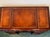 Colonial Manufacturing Leather Top Mahogany Regency Desk For Sale - Image 4 of 10