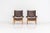 Pair of “Modus” armchairs by Kristian Vedel for Søren Willadsen (Denmark, 1960s). A rare and authentic set of two lounge...