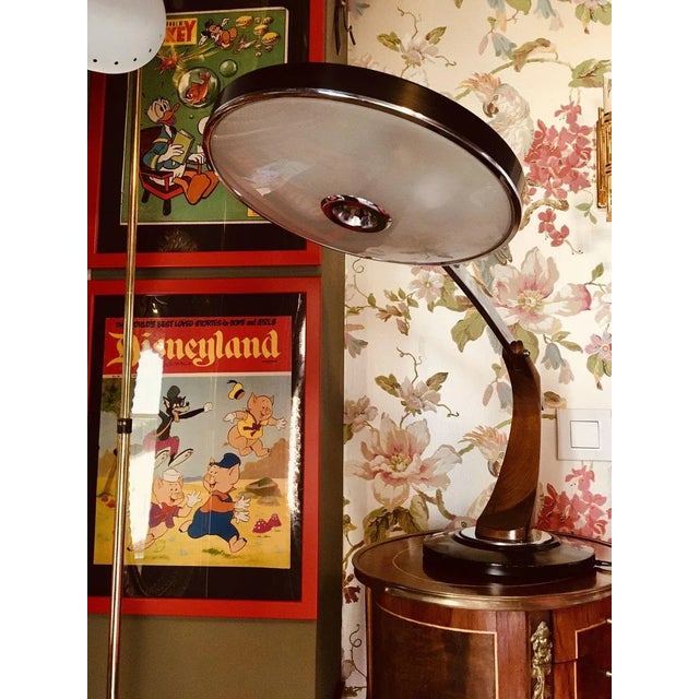 President Table Lamp by GEI for Fase, 1960s For Sale - Image 6 of 7