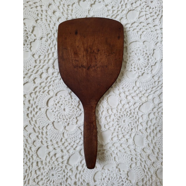 Wood 1930s Rustic Farmhouse Primitive Wooden Paddles - Pair For Sale - Image 7 of 10