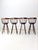 Cabin Vintage Pub Style Bar Stools Set of 4 For Sale - Image 3 of 15