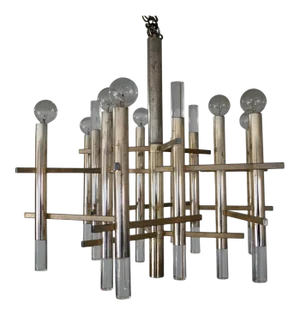 Mid-Century Modern Gaetano Sciolari Chandelier