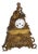 Countertop Clock in Gilt Bronze For Sale