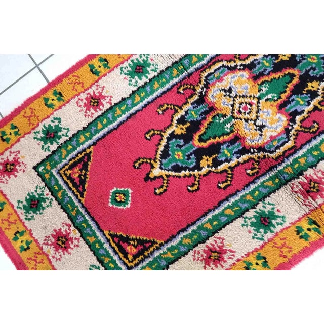 1960s Vintage French Savonnerie Rug For Sale - Image 4 of 13