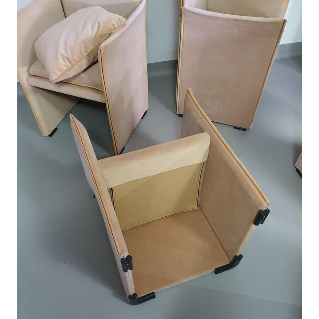 401 Break Chairs by Mario Bellini for Cassina, 1990s, Set of 6 For Sale - Image 9 of 18