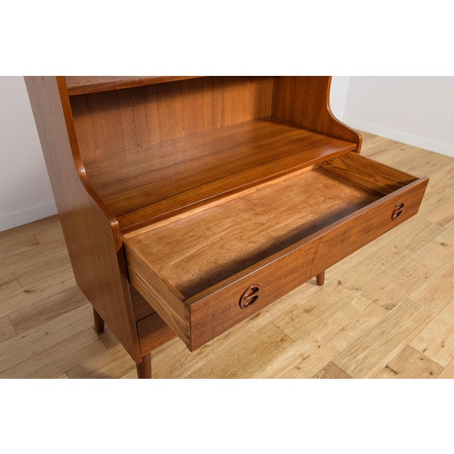 Mid-Century Modern Danish Teak Shelf, 1960s For Sale - Image 12 of 15