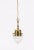 Antique Edwardian Brass & Cut Crystal Ceiling Lights, 1900, Set of 2 For Sale - Image 15 of 16