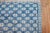 Textile Vivid Blue Vintage Turkish Deco Rug - 5'3" x 8'3" For Sale - Image 7 of 10