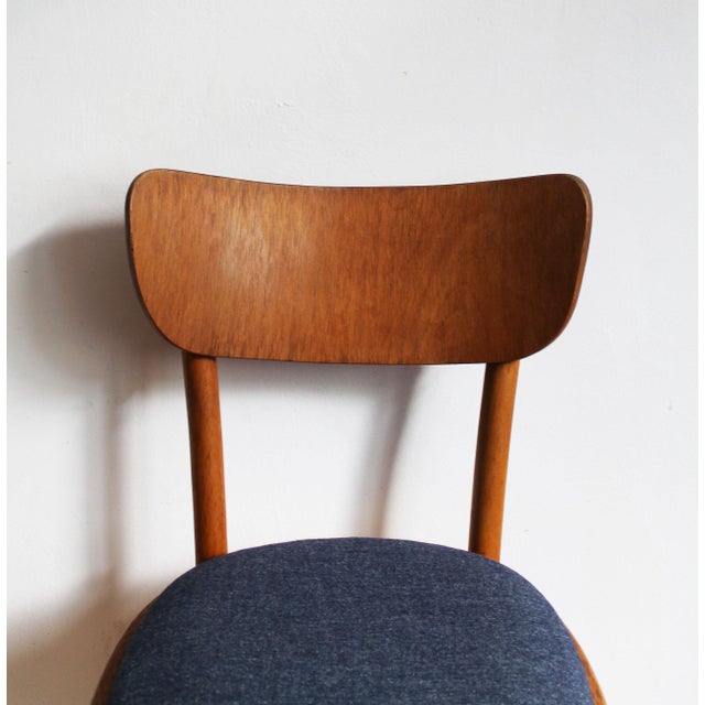 Wood Czech Beech Dining Chair by Up Rousínov from Up Závody, 1960s For Sale - Image 7 of 17