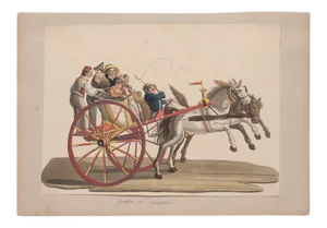 Michela De Vito, Galesso di Resina Casale, Original Gouache, 19th Century