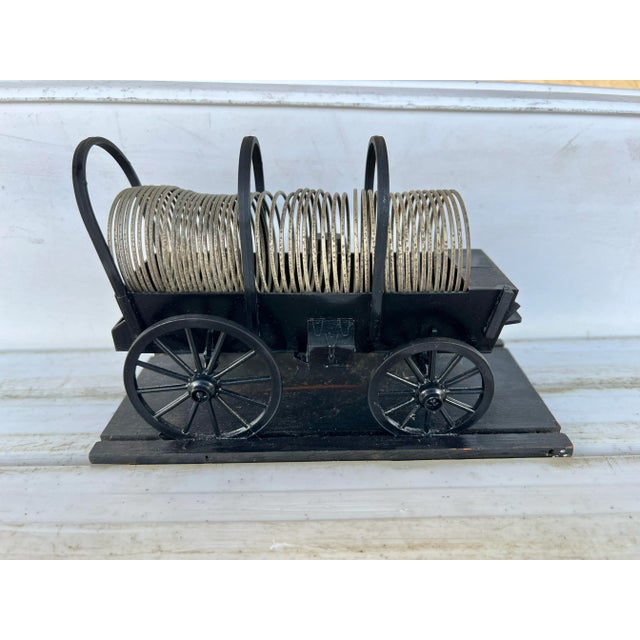 Mid 20th Century Mid Century Desk Accessory Chuck Wagon For Sale - Image 5 of 8