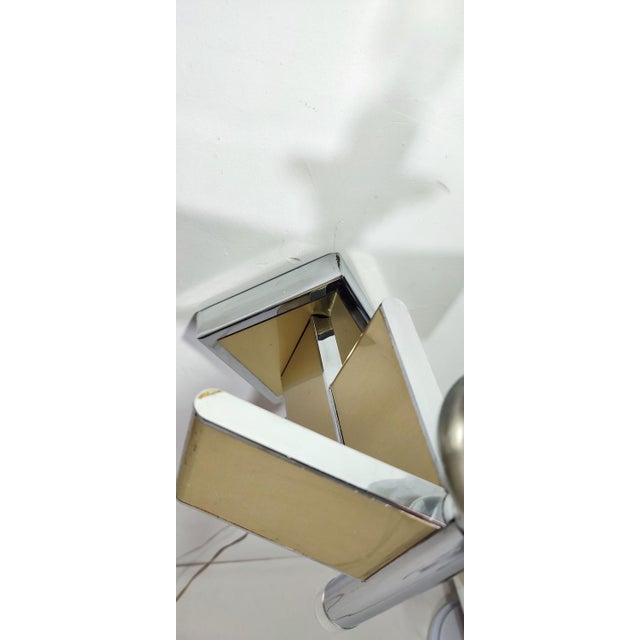 Metal Wall Lamp, Italy, 1970s For Sale - Image 3 of 10