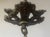 1920s 1920s Moroccan Chandelier Ceiling Flush Mount Brass Hanging Light, Art Deco Motifs For Sale - Image 5 of 5