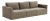 Willow Taupe Modular Performance Velvet Sofa For Sale