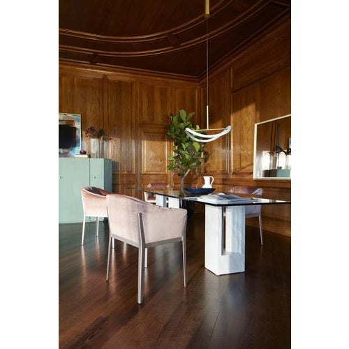 Delfi Marble and Glass Table by Marcel Breuer and Carlo Scarpa for Cassina For Sale - Image 6 of 8