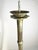 Gold Large Brass and Rattan Candleholder in the style of Gae Aulenti, France, 1970s For Sale - Image 8 of 12