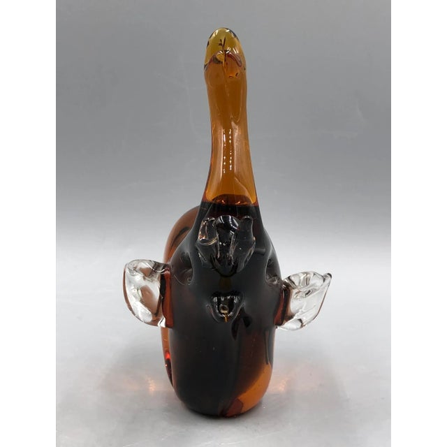 Mid-Century Murano Glass Elephant Figurine, 1950s For Sale - Image 4 of 11