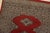 Bokhara Jaldar Rug 3’1” X 5’2” Red Wool Tribal Hand-Knotted Oriental Carpet For Sale In Philadelphia - Image 6 of 11