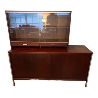 Paul McCobb Mid-Century Modern Walnut Credenza For Sale