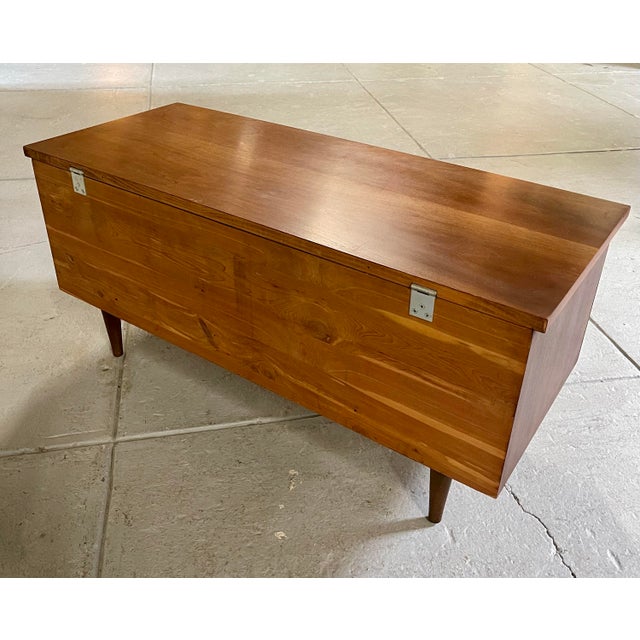 1960s Walnut Lane Cedar Hope Chest Chairish