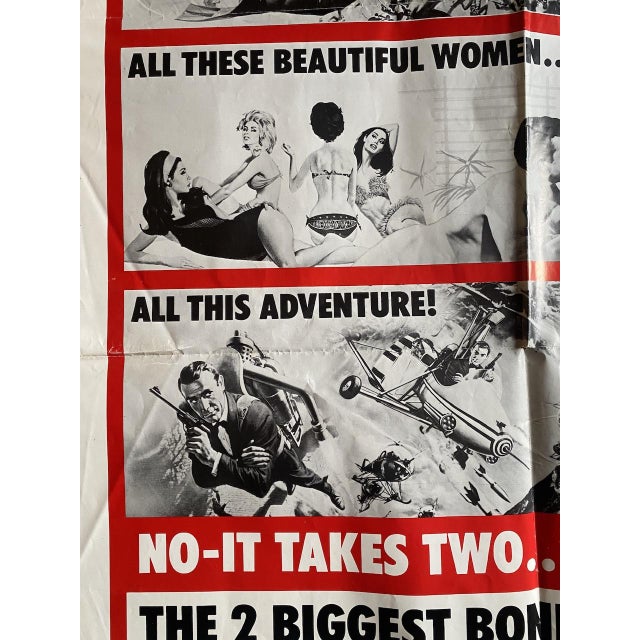 The poster was kept folded for many years but will look amazing, especially if linen backed and framed. Most folds flatten...