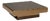 Vintage Smoked Glass and Brass Coffee Table, 1980s For Sale