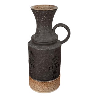 Mid-Century Modern Danish Studio Pottery Vase, 1960s For Sale