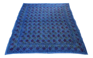 Kalamari Blue Textile From India