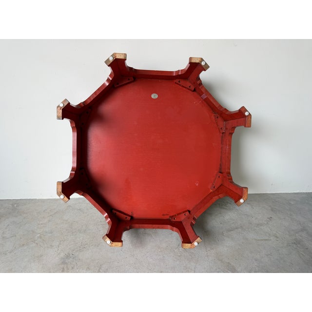Vintage Baker Furniture Chinoiserie Style Octagonal Coffee Table For Sale - Image 18 of 18
