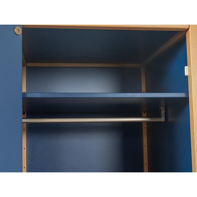 Blue Profilsystem Wardrobe from Flötotto, 1970s For Sale - Image 8 of 10