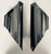 Mid-Century Modern Pair of 1970s Maison Charles Steel Sculptural Sconces For Sale - Image 3 of 13