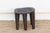 Tribal Tribal Round Graphite Color Nupe Stool For Sale - Image 3 of 7