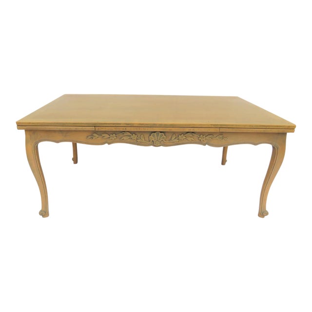 Country French Style Refectory Dining Table For Sale