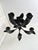 Metal Vintage French Black Tole Chandelier, 1960s For Sale - Image 7 of 18