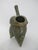 Chinese Chinese Bronze Ware Taotie Face Portable Wine Ritual Tripod Pot Vessel For Sale - Image 3 of 14