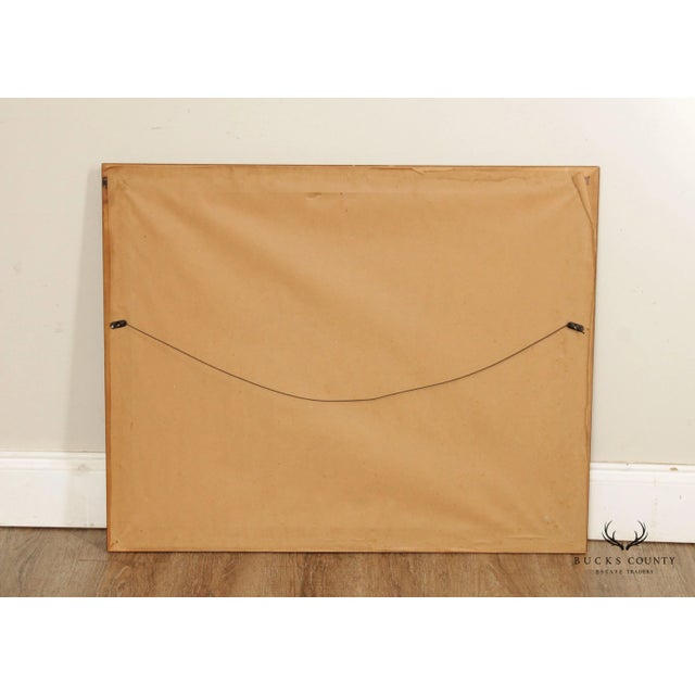 1990s Sandy Busch 'Skrobul House' Watercolor Print, Custom Framed For Sale - Image 5 of 13