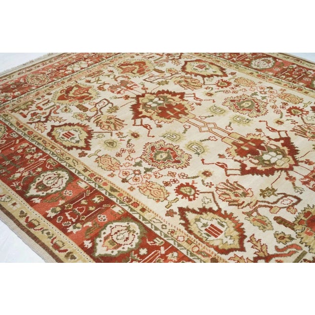 Textile Turkish Sumak Rug 8' X 10' For Sale - Image 7 of 10