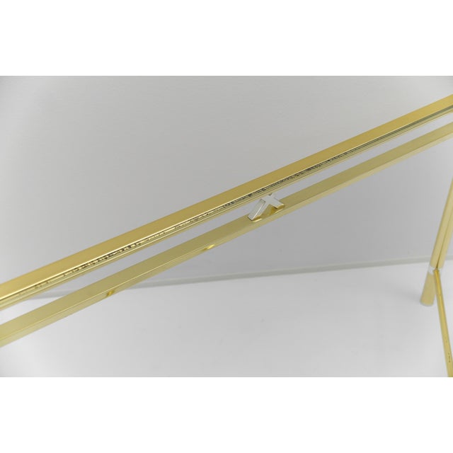 Gold Hollywood Regency Coffee Table, 1970s For Sale - Image 8 of 14