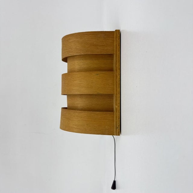 Scandinavian Modern Pine Wall Light by Hans Agne Jakobsson for Markaryd, 1970s For Sale - Image 14 of 18